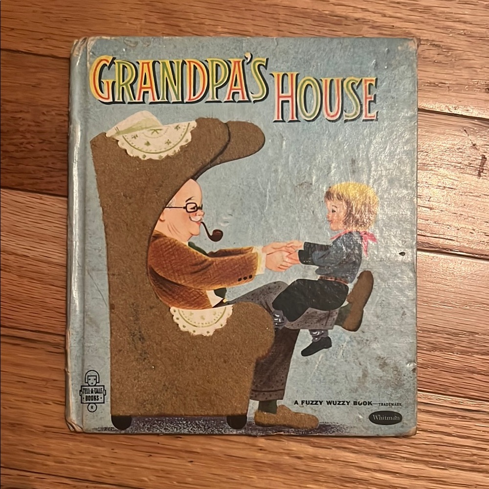 Vintage Grandpa's House Children's Book